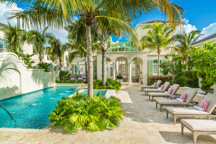 Shore Club villas pool area