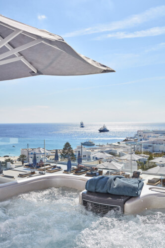 rooftop jacuzzi Ambassador hotel
